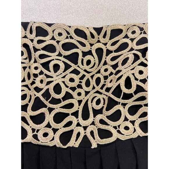 Lilly Pulitzer Jillie Silk Black Strapless Dress size 10 - Picture 6 of 7